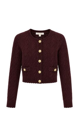 LoveShackFancy LoveShackFancy Kenderson Tween Cardigan