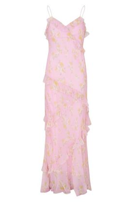 chinese dress ladies Bensley Cotton & Lace Mini Dress Tonal Pink / 6 main image 0