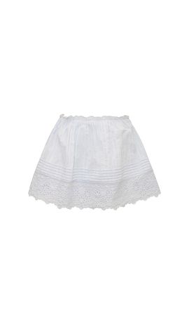 LoveShackFancy LoveShackFancy Kids Mini Sani Skirt