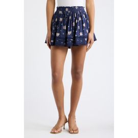 LoveShackFancy LoveShackFancy Kressler Print Miniskirt