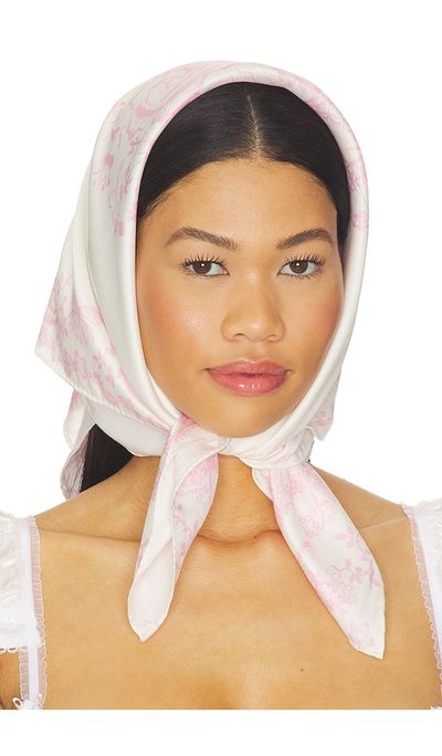 LoveShackFancy LoveShackFancy Labrina Head Scarf