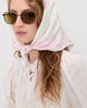 LoveShackFancy LoveShackFancy Labrina Head Scarf Ivory Heirloom One - 3