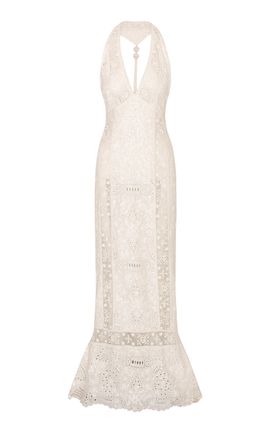 LoveShackFancy LoveShackFancy Lilabelle Cotton Maxi Dress