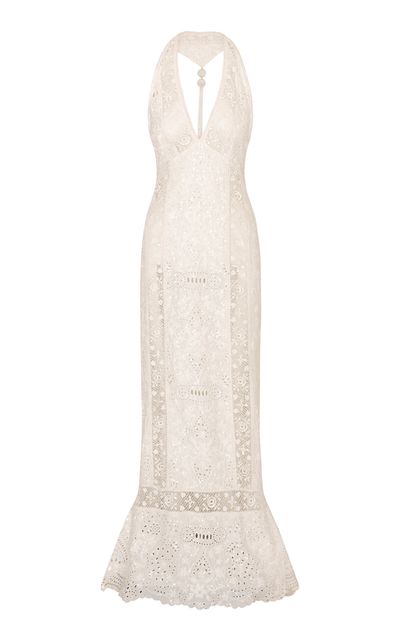 LoveShackFancy LoveShackFancy Lilabelle Cotton Maxi Dress