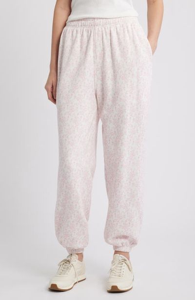 LoveShackFancy LoveShackFancy Lillia Ribbon Print Sweatpants