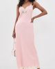 LoveShackFancy LoveShackFancy Lomira Lace Bow Dress Pink - 2