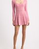 LoveShackFancy LoveShackFancy Lunelle Cable Knit Minidress - 1