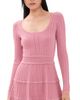 LoveShackFancy LoveShackFancy Lunelle Dress Peony - 1