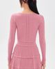 LoveShackFancy LoveShackFancy Lunelle Dress Peony - 3