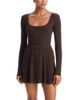 Loveshackfancy LoveShackFancy Lunelle Knit Mini Dress - 1