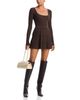 Loveshackfancy LoveShackFancy Lunelle Knit Mini Dress - 2