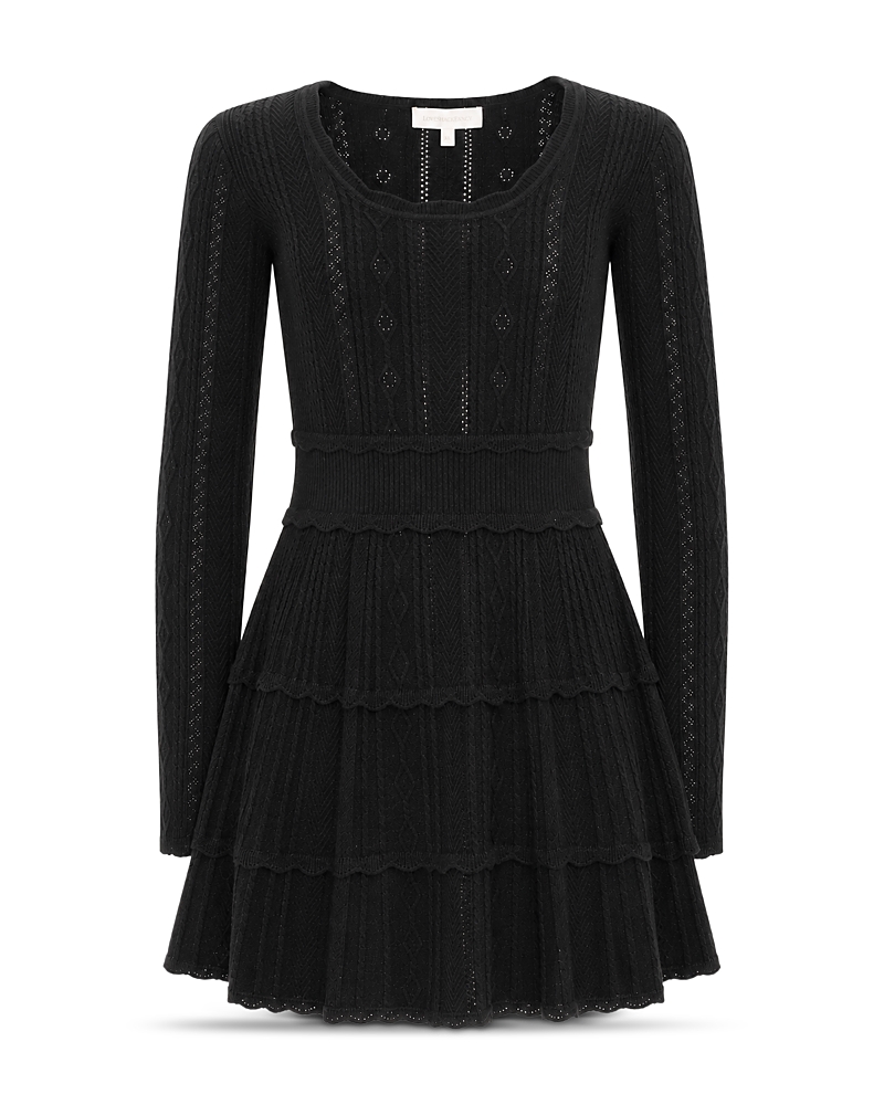 Loveshackfancy LoveShackFancy Lunellita Tween Pointelle Dress