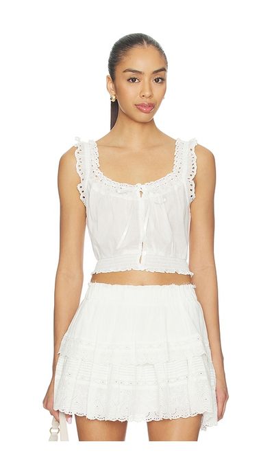 LoveShackFancy LoveShackFancy Lupo Top