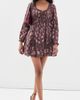 LoveShackFancy LoveShackFancy Lysanthe Dress Chocolate Truffle - 5
