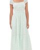 LoveShackFancy LoveShackFancy Lyssara Dress CELADON DRIFT - 1