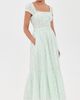 LoveShackFancy LoveShackFancy Lyssara Dress CELADON DRIFT - 2
