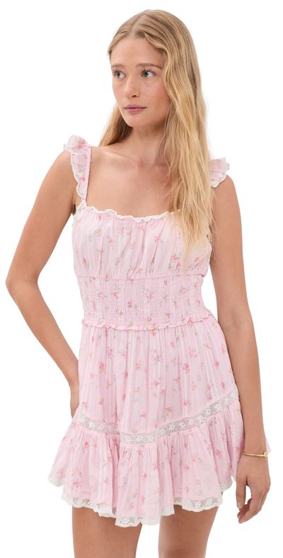Loveshackfancy Maralina Dress Sweet Nectar
