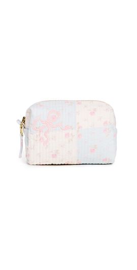 LoveShackFancy LoveShackFancy Mini Octavia Pouch Ivory Chapparal One