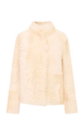 LoveShackFancy LoveShackFancy Nabelle Shearling Jacket