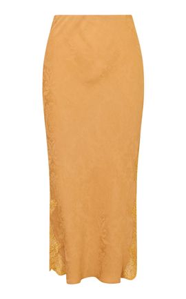 LoveShackFancy LoveShackFancy Nolah Jacquard Maxi Skirt