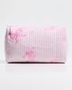 LoveShackFancy LoveShackFancy Octavia Quilted Bow Print Pouch BLUSHING BLONDE One - 2