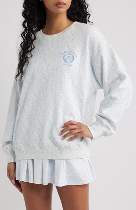 LoveShackFancy LoveShackFancy Palo Oversize Sweatshirt