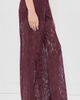 LoveShackFancy LoveShackFancy Riana Lace Pants Faded Merlot - 4