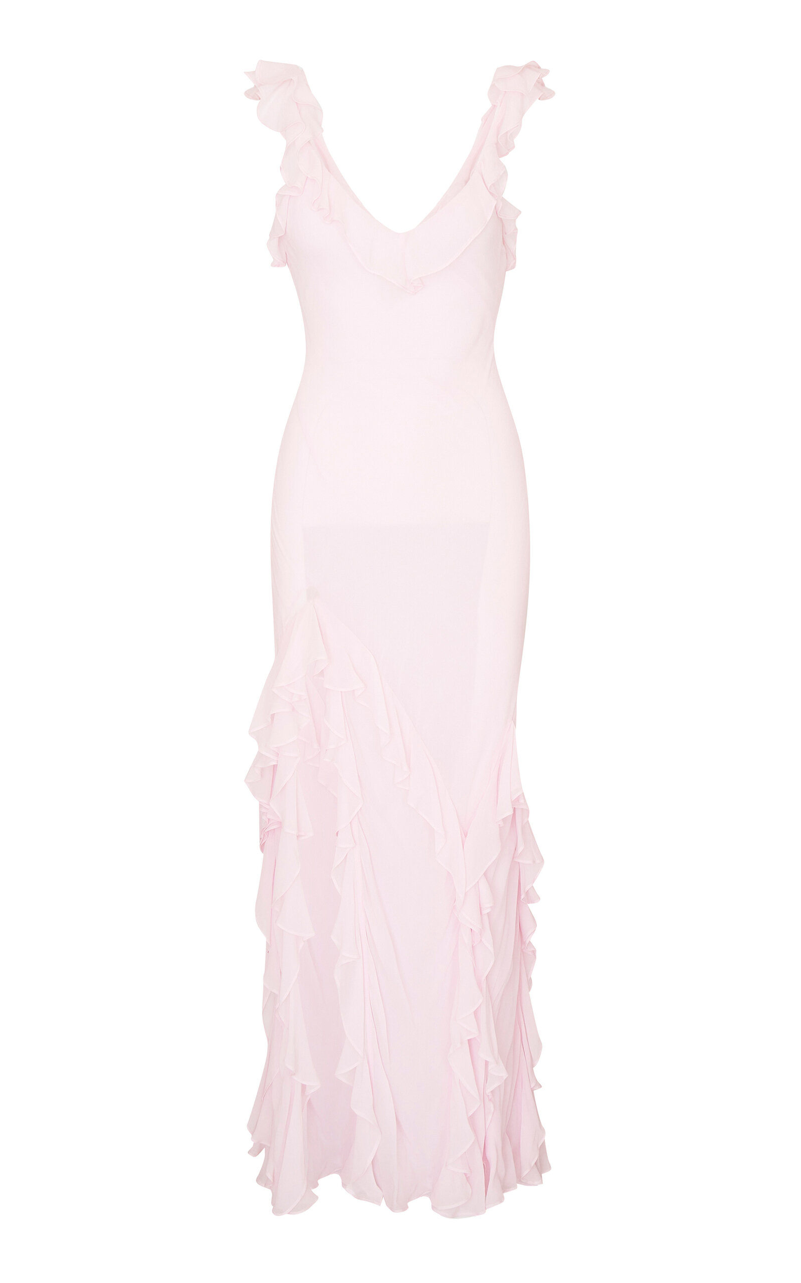 strapless open back dress Waiting For Tonight One Shoulder Faux Wrap Dress Fuchsia– Selfie Leslie main image 0