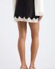 LoveShackFancy LoveShackFancy Sabrine Satin & Lace Miniskirt - 2