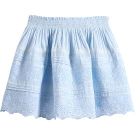 LoveShackFancy LoveShackFancy Sani Lace Miniskirt
