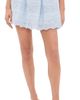 LoveShackFancy LoveShackFancy Sani Skirt BLUE FINCH - 1