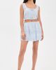 LoveShackFancy LoveShackFancy Sani Skirt BLUE FINCH - 5