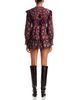 Loveshackfancy LoveShackFancy Serephine Cotton Lace Trim Mini Skirt - 6
