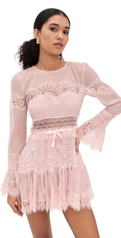 LoveShackFancy LoveShackFancy Sevilla Dress Pink Nude