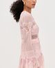 LoveShackFancy LoveShackFancy Sevilla Dress Pink Nude - 4