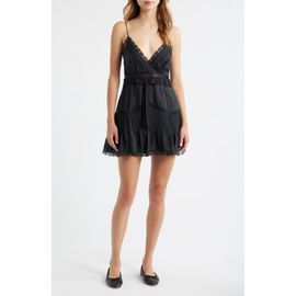 LoveShackFancy LoveShackFancy Sibelle Pleated Bodice Lace