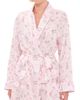 LoveShackFancy LoveShackFancy Silk Robe Forever Pink - 1