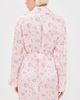 LoveShackFancy LoveShackFancy Silk Robe Forever Pink - 3