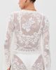 LoveShackFancy LoveShackFancy Stacellea Top White - 3