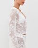 LoveShackFancy LoveShackFancy Stacellea Top White - 4