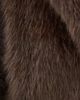 LoveShackFancy LoveShackFancy Stroma Faux Fur Jacket Brownstone - 6