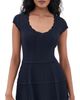 LoveShackFancy LoveShackFancy Taegan Dress Midnight Kiss - 1