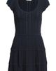 LoveShackFancy LoveShackFancy Taegan Mixed Stitch Fit & Flare Minidress - 5