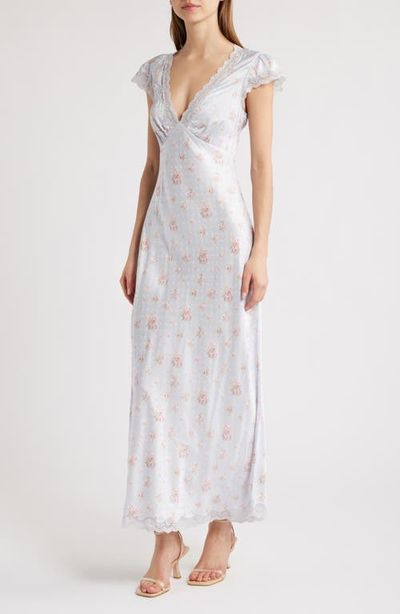LoveShackFancy LoveShackFancy Theodore Floral Print Jacquard Dress
