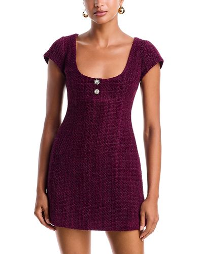 Loveshackfancy LoveShackFancy Tila Tweed Mini Dress