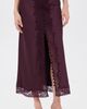 LoveShackFancy LoveShackFancy Tirelle Skirt Fresh Espresso - 2