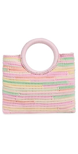 LoveShackFancy LoveShackFancy Velle Pouch Tropical Swirl One
