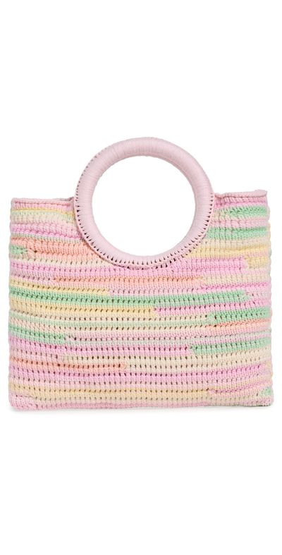 LoveShackFancy LoveShackFancy Velle Pouch Tropical Swirl One
