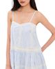 LoveShackFancy LoveShackFancy Vionett Dress SKY MIST - 1