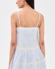 LoveShackFancy LoveShackFancy Vionett Dress SKY MIST - 3